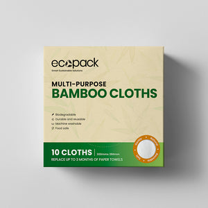 Multi-Purpose Bamboo Cloths - Food safe