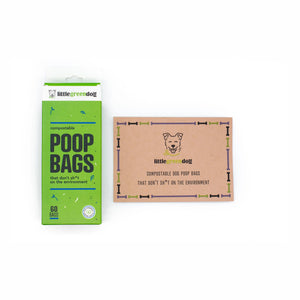 Compostable Dog Poop Bags by Little Green Dog Compostable Dog Poop Bag Little Green Dog - Earth Rated Poop Bags