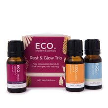 Load image into Gallery viewer, Rest &amp; Glow Essential Oil Trio