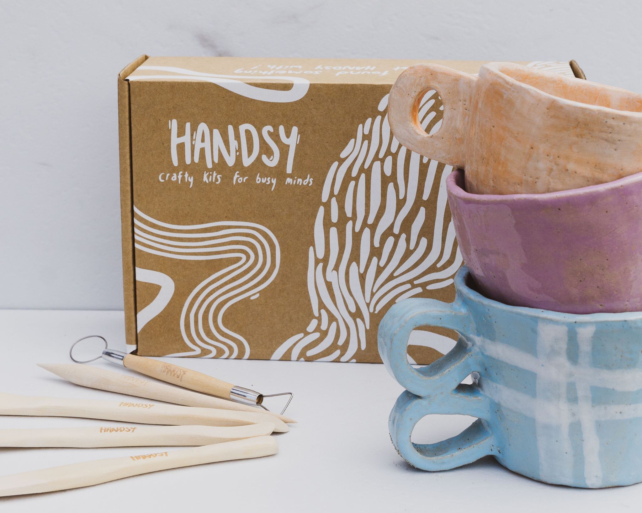 DIY Pottery Kit - Little Obsessed