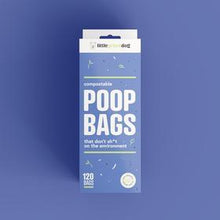 Load image into Gallery viewer, Compostable Dog Poop Bags by Little Green Dog Compostable Dog Poop Bag Little Green Dog 120 packs - Earth Rated Poop Bags